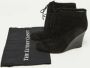 Christian Louboutin Pre-owned Suede boots Black Dames - Thumbnail 8