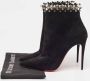 Christian Louboutin Pre-owned Suede boots Black Dames - Thumbnail 9