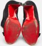 Christian Louboutin Pre-owned Suede boots Black Dames - Thumbnail 4