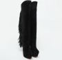 Christian Louboutin Pre-owned Suede boots Black Dames - Thumbnail 1