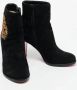 Christian Louboutin Pre-owned Suede boots Black Dames - Thumbnail 2