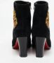 Christian Louboutin Pre-owned Suede boots Black Dames - Thumbnail 3