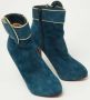 Christian Louboutin Pre-owned Suede boots Blue Dames - Thumbnail 4