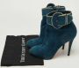 Christian Louboutin Pre-owned Suede boots Blue Dames - Thumbnail 9