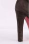 Christian Louboutin Pre-owned Suede boots Brown Dames - Thumbnail 5