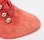 Christian Louboutin Pre-owned Suede boots Red Dames - Thumbnail 8