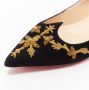 Christian Louboutin Pre-owned Suede flats Black Dames - Thumbnail 7