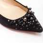 Christian Louboutin Pre-owned Suede flats Black Dames - Thumbnail 2