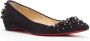 Christian Louboutin Pre-owned Suede flats Black Dames - Thumbnail 3