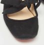 Christian Louboutin Pre-owned Suede flats Black Dames - Thumbnail 8