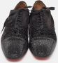 Christian Louboutin Pre-owned Suede flats Black Heren - Thumbnail 3