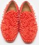 Christian Louboutin Pre-owned Suede flats Red Dames - Thumbnail 3