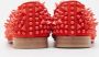 Christian Louboutin Pre-owned Suede flats Red Dames - Thumbnail 5