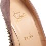 Christian Louboutin Pre-owned Suede heels Beige Dames - Thumbnail 6