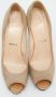 Christian Louboutin Pre-owned Suede heels Beige Dames - Thumbnail 3