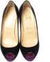 Christian Louboutin Pre-owned Suede heels Black Dames - Thumbnail 2