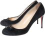 Christian Louboutin Pre-owned Suede heels Black Dames - Thumbnail 3