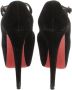 Christian Louboutin Pre-owned Suede heels Black Dames - Thumbnail 4