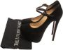 Christian Louboutin Pre-owned Suede heels Black Dames - Thumbnail 7