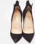 Christian Louboutin Pre-owned Suede heels Black Dames - Thumbnail 3