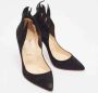 Christian Louboutin Pre-owned Suede heels Black Dames - Thumbnail 4