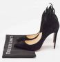 Christian Louboutin Pre-owned Suede heels Black Dames - Thumbnail 9