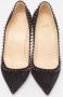 Christian Louboutin Pre-owned Suede heels Black Dames - Thumbnail 3