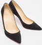 Christian Louboutin Pre-owned Suede heels Black Dames - Thumbnail 4