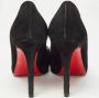 Christian Louboutin Pre-owned Suede heels Black Dames - Thumbnail 4