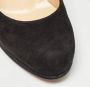 Christian Louboutin Pre-owned Suede heels Black Dames - Thumbnail 6