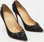 Christian Louboutin Pre-owned Suede heels Black Dames - Thumbnail 4