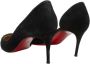 Christian Louboutin Pre-owned Suede heels Black Dames - Thumbnail 5