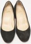 Christian Louboutin Pre-owned Suede heels Black Dames - Thumbnail 2