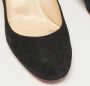 Christian Louboutin Pre-owned Suede heels Black Dames - Thumbnail 6