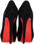 Christian Louboutin Pre-owned Suede heels Black Dames - Thumbnail 5