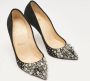 Christian Louboutin Pre-owned Suede heels Black Dames - Thumbnail 3