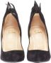 Christian Louboutin Pre-owned Suede heels Black Dames - Thumbnail 3