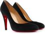 Christian Louboutin Pre-owned Suede heels Black Dames - Thumbnail 2