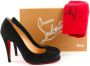 Christian Louboutin Pre-owned Suede heels Black Dames - Thumbnail 7