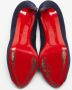 Christian Louboutin Pre-owned Suede heels Blue Dames - Thumbnail 6