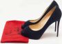 Christian Louboutin Pre-owned Suede heels Blue Dames - Thumbnail 9