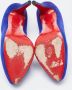 Christian Louboutin Pre-owned Suede heels Blue Dames - Thumbnail 6