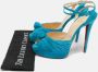 Christian Louboutin Pre-owned Suede heels Blue Dames - Thumbnail 9