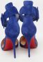 Christian Louboutin Pre-owned Suede heels Blue Dames - Thumbnail 5