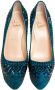 Christian Louboutin Pre-owned Suede heels Blue Dames - Thumbnail 2