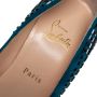 Christian Louboutin Pre-owned Suede heels Blue Dames - Thumbnail 6