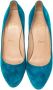 Christian Louboutin Pre-owned Suede heels Blue Dames - Thumbnail 2