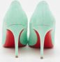 Christian Louboutin Pre-owned Suede heels Blue Dames - Thumbnail 5