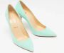 Christian Louboutin Pre-owned Suede heels Blue Dames - Thumbnail 4