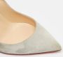 Christian Louboutin Pre-owned Suede heels Blue Dames - Thumbnail 5